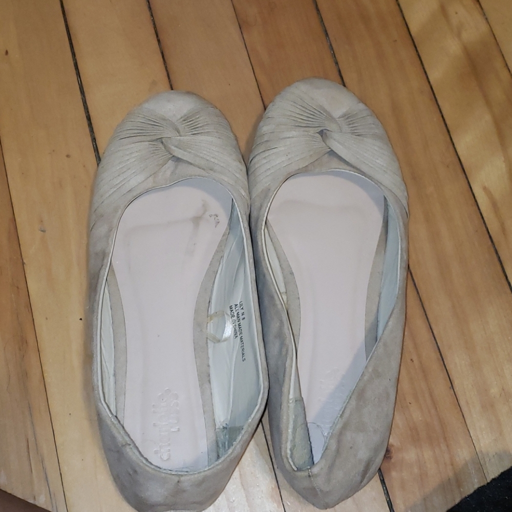 Beige Flats - Picture 3 of 3